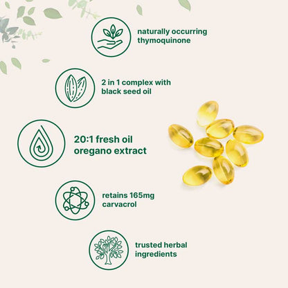 ™GutGuard+ Aceite de orégano y semilla negra