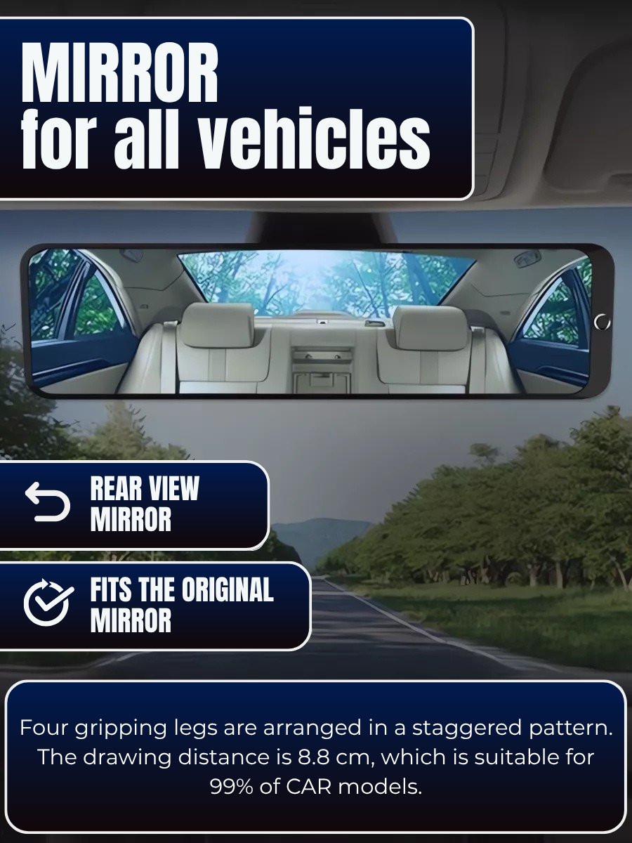 Panoramic Mirror for All Vehicles