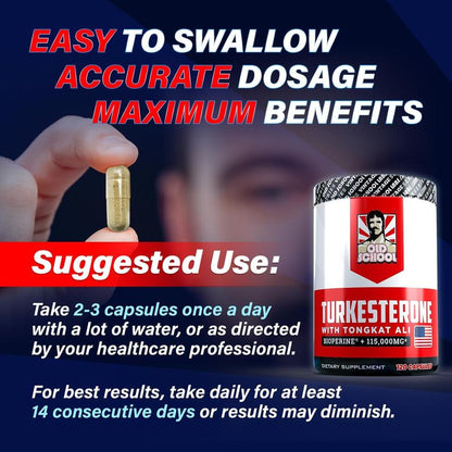 Turkesterone with Tongkat Ali