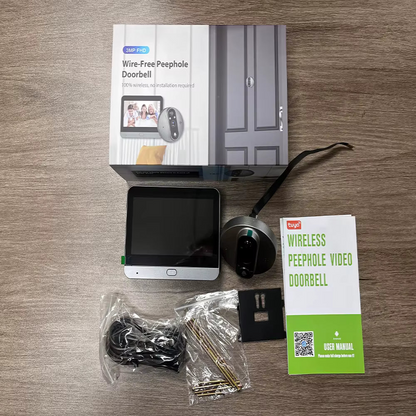 3MP Smart Life - 1080P WiFi Door Bell Eye