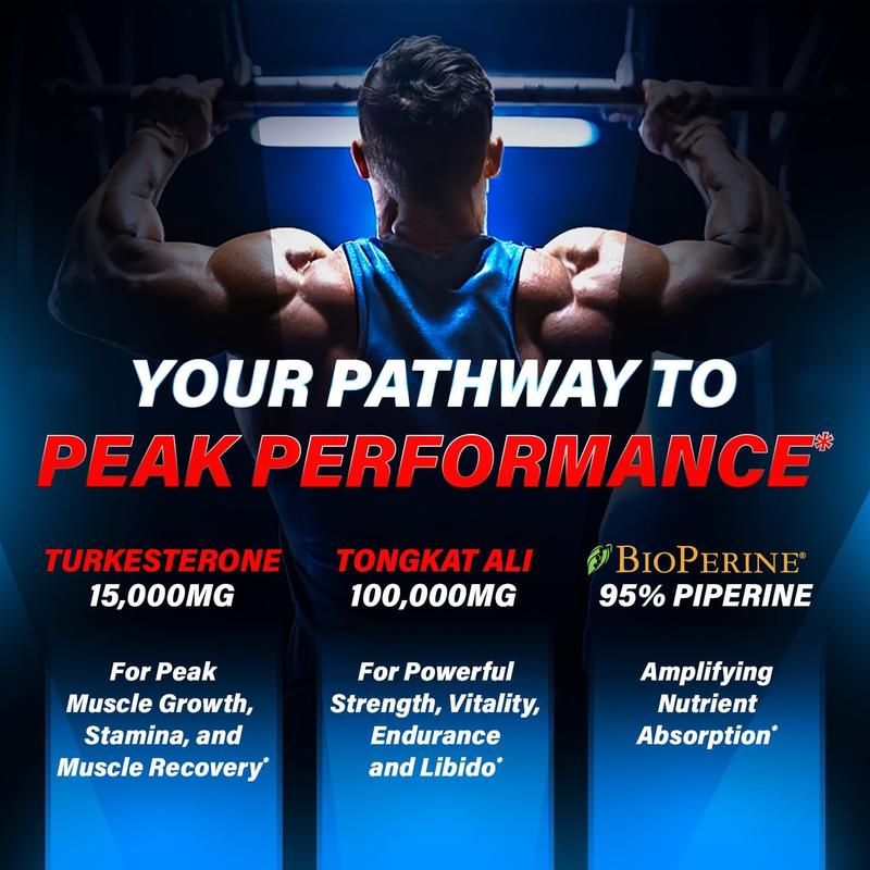 Turkesterone with Tongkat Ali