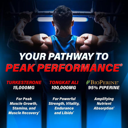 Turkesterone with Tongkat Ali