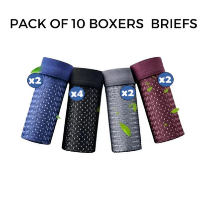 5-PACK Bamboo Fibre Boxer Shorts
